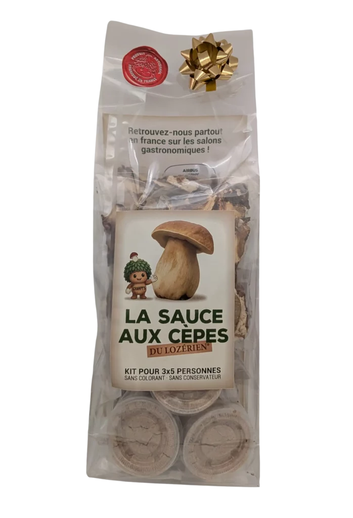 La sauce aux cèpes Le Lozerien