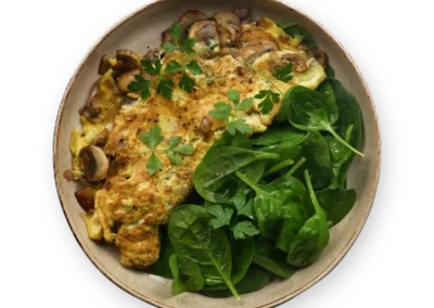 Omelette aux mousserons