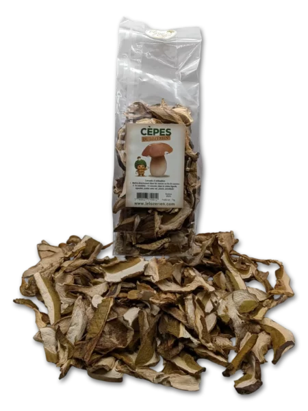 Cèpes séchés 70g Le Lozerien