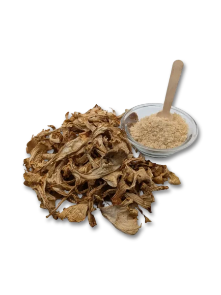 Girolles séchées Lelozerien et son pot d'épices