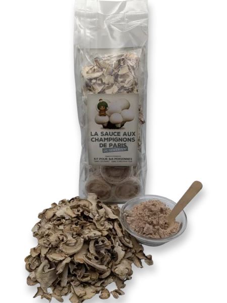 La sauces aux champignons de paris Le Lozerien