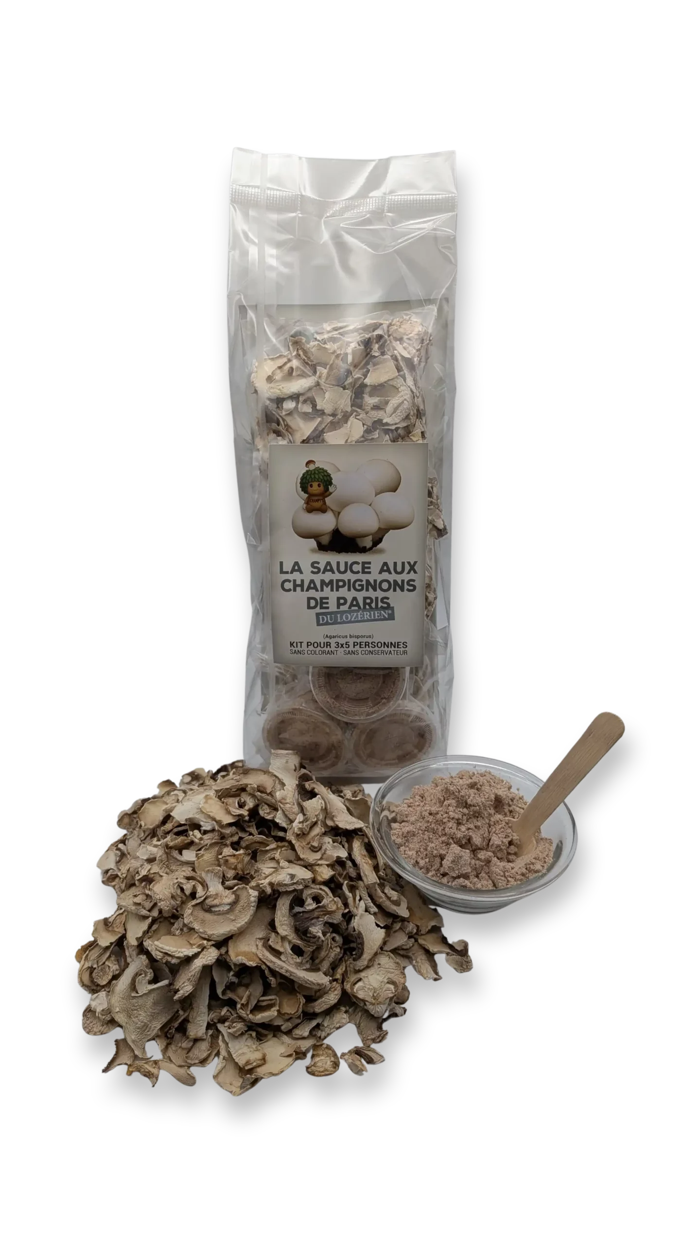 La sauces aux champignons de paris Le Lozerien