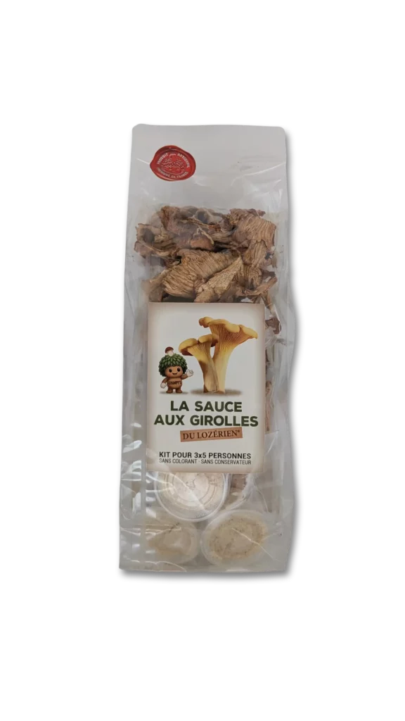 Sache de sauce aux Girolles Le Lozerien