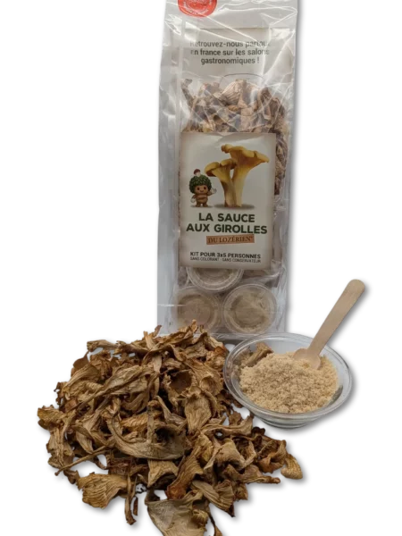 La sauce aux girolles Le Lozerien, avec ses épices
