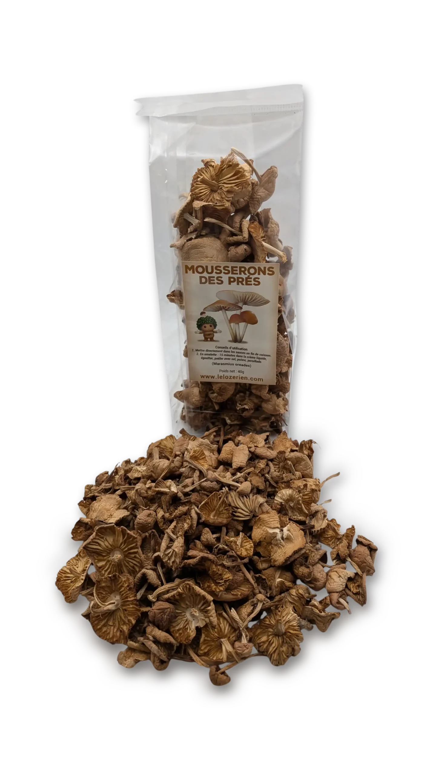 Sachet de Mousserons des prés, Le Lozerien