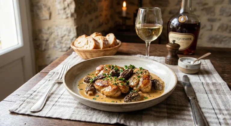 Recette ris de veau aux morilles